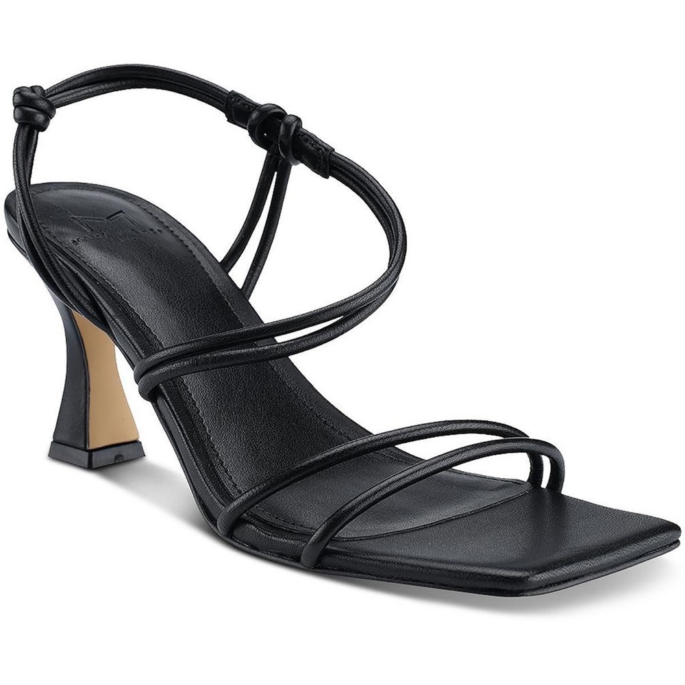 Marc Fisher Davia Black Heeled Sandal | Size 9